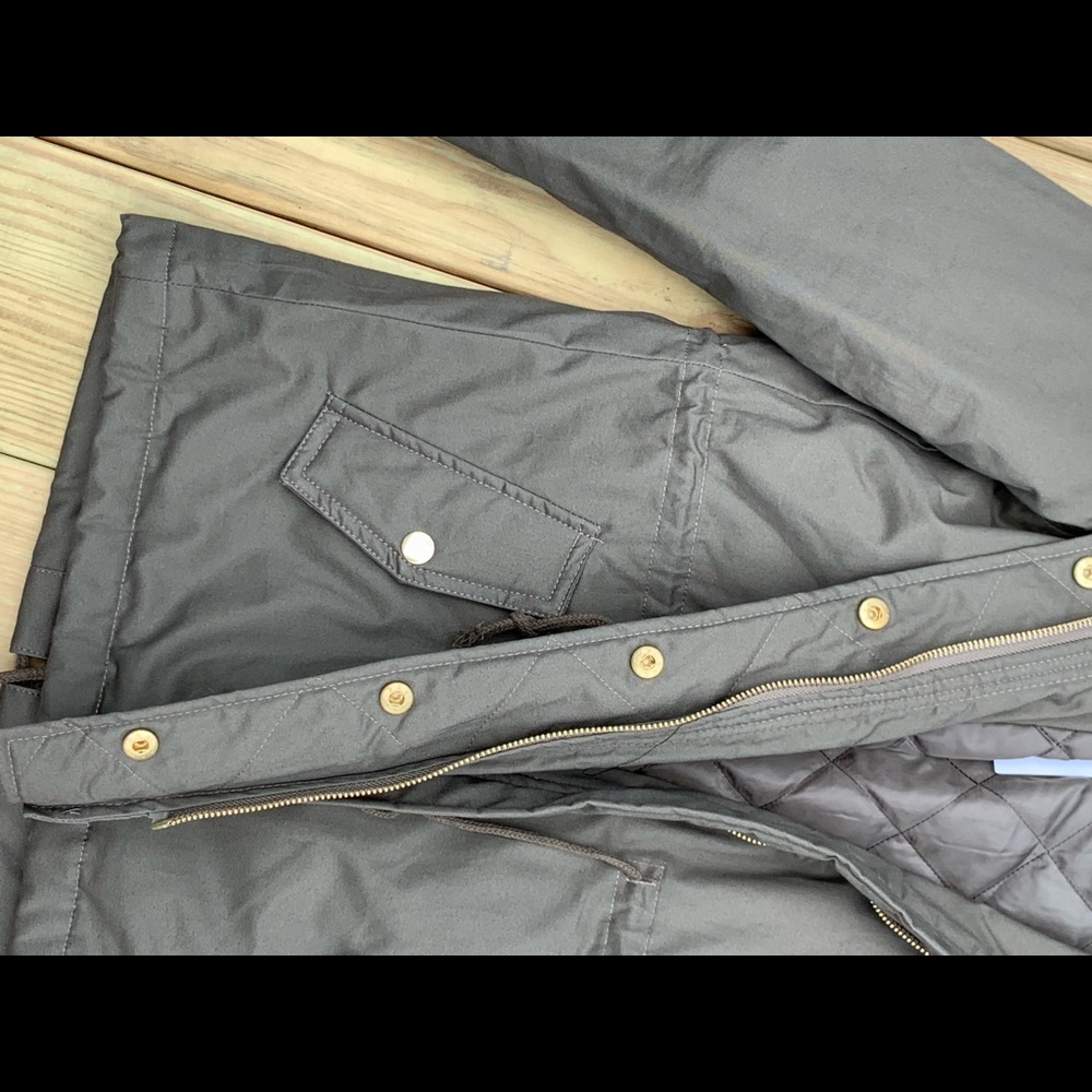 😍Olive Leopard Anorak Utility Jacket 🧥 - Picture 5 of 6
